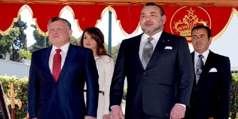 Bahas Situasi Dalam Negeri Yordania, Raja Mohammed VI Beri Dukungan Untuk Raja Abdullah II